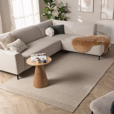 Produktbild von Volero - Wollteppich - Bliss Creme Weiß - 160x230 cm - Wohnzimmer, Schlafzimmer - Ländlich, Modern, Skandinavisch, Japandi