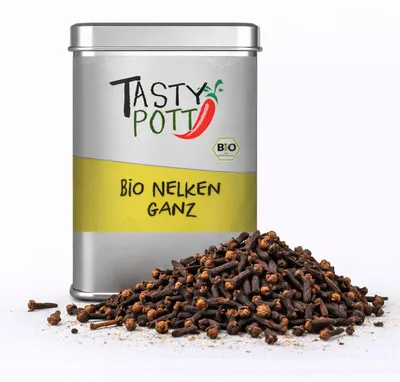 Produktbild von Tasty Pott Nelken ganz - 50g Dose