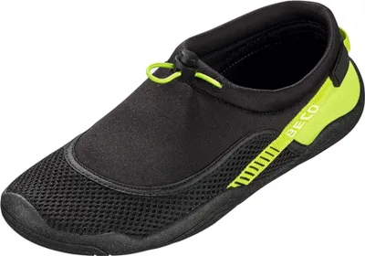 Produktbild von BECO the world of aquasports Wassersportschuhe MAUI BEACH mit zuverlässigem Grip schwarz-grün 38