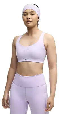 Immagine prodotto di Pantaloni sportivi Puma X Hyrox Pwrmode, reggiseno sportivo a supporto medio, colore viola, taglia S (femminile)