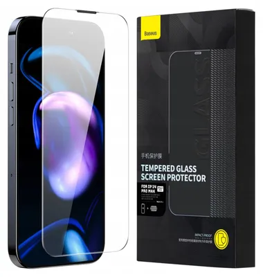 Obrázek produktu pro Tvrzené sklo s plným pokrytím pro iPhone 14 Pro s krytem reproduktoru 0,3 mm