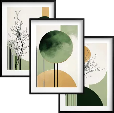 Immagine prodotto di Poster murali con cornice. Murales moderni per la decorazione dell'ufficio.