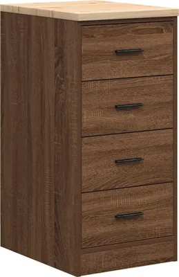 Obrázok produktu pre vidaXL Garážová skriňa 40x51x85 cm z masívneho borovicového dreva