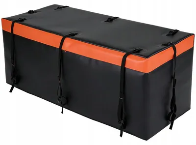 Obrázek produktu pro Zadní nosič na auto BU10019OR, s popruhy, 566 L, černo/oranžový