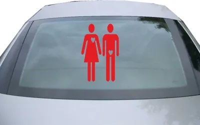 Produktbild von Indigos UG - Aufkleber Heckscheibe & Motorklappe DE2315 - rot - 600x388 mm - Wahre Liebe - Auto Scheiben Fenster Heckklappe Tuning Racing JDM - Die cut