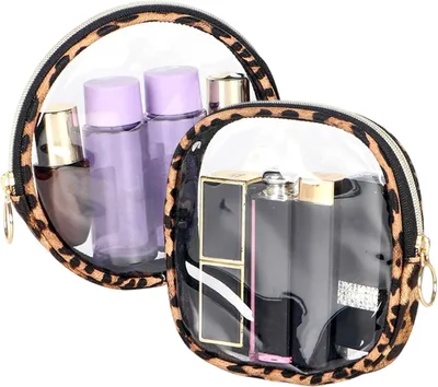 Produktbild von Kosmetiktasche Set 2 Stück, transparent, wasserdicht, für Reisen