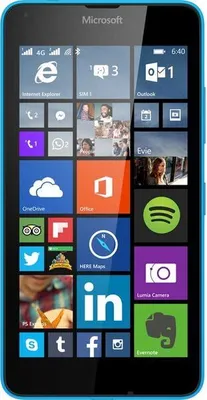 Produktbild von Microsoft 640 Lumia LTE NFC 8GB glossy cyan