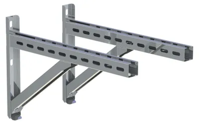 Produktbild von Jeremias DW Vision Wandstütze & Querträger Typ II 500 mm