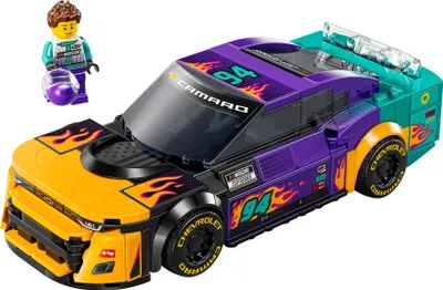 Produktbild von LEGO Speed Champions NASCAR Next Gen Chevrolet Camaro ZL1 Spielzeugauto; Bau- und Spielset mit Rennauto; Geschenk für Jungen und Mädchen ab 9 Jahren 76935