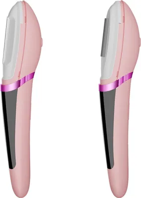 Immagine prodotto di INF Rasoio Elettrico Ultrasonico Viso 3 livelli Ricaricabile Type C 16.5cm ABS Rosa