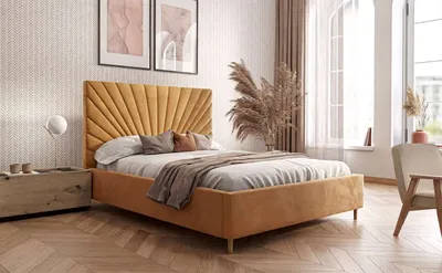 Obrázek produktu pro Čalouněná postel SUNNY s podnožkou Magic Velvet 2215 180x200 cm