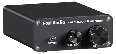 Produktbild von Fosi Audio TP-02 Subwoofer-Verstärker – Lautstärke & Frequenz
