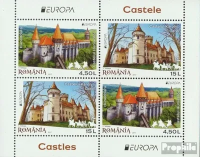 Produktbild von Briefmarken Rumänien 2017 Mi Block696I (kompl.Ausg.) postfrisch Burgen und Schlösser