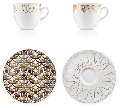 Produktbild von Goebel First.Gold Espressotassen Set