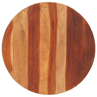 Produktbild von Tischplatte Massivholz Akazie Rund 25-27 mm 70 cm