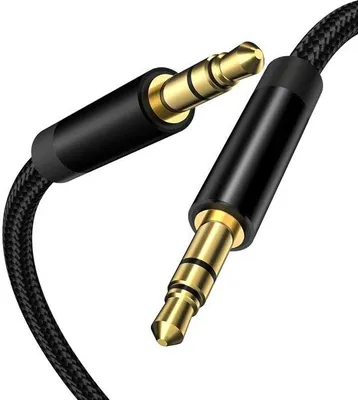 Obrázek produktu pro Nylonový opletený reproduktorový kabel o průměru 3,5 mm, délka 15 metrů, pro sluchátka a autorádia