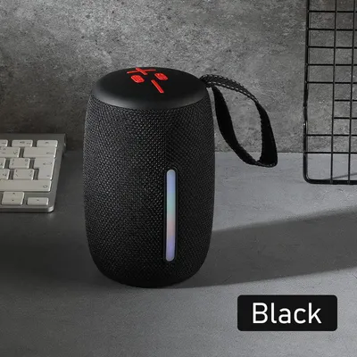 Produktbild von Lautsprecher, Bluetooth Lautsprecher, Tragbarer Musikbox, LED-Lichteffekten, Soundbox, 1200 mAh, Handybox Radio,360° Stereo Lautsprecher Perfekt