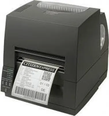 Produktbild von Citizen CL-S631, Direkt Wärme/Wärmeübertragung, 300 x 300 DPI, 100 mm/sek, Verkabelt & Kabellos, Schwarz