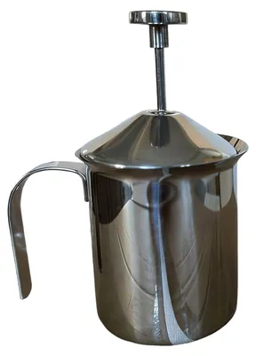 Produktbild von Milchschaumer aus Edelstahl für Kaffee und Cappuccino