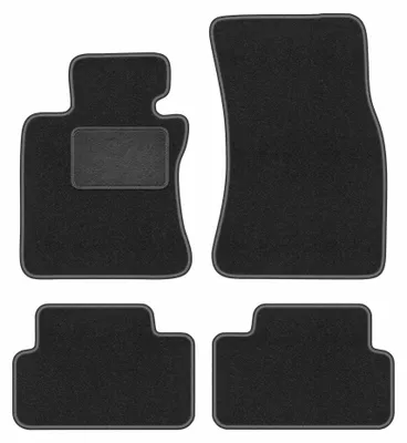Immagine prodotto di Tappetini in moquette per BMW 6 E64 2003-2010 (cabrio) – set 4 pezzi, grigio grafite, su misura – Wielganizator LUX