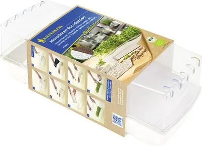 Produktbild von Kiepenkerl  Anzuchtset MicroGreen Duo Garden Kresse Salatrauke Daikon Rettich 1 Stück