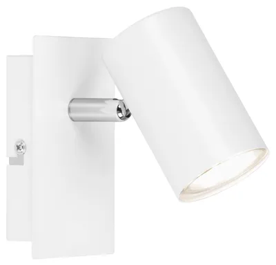 Obrázok produktu pre Briloner Isil A EEK A LED interiérové nástenné svietidlo, EEK A, otočné, 50 000 h svetla, naklápacie, biele, 12 x 8 x 12,3 cm