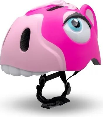Produktbild von Crazy Safety Kinderhelm Pferd pink 49-55cm Kopfumfang Led-Licht
