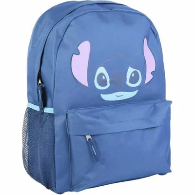 Obrázok produktu pre Disney Stitch batoh deti voľný čas batoh škola - Cartoon taška z robustného polyesteru