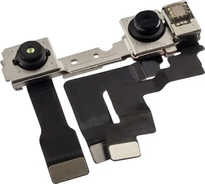 Produktbild von Clappio, Frontkamera-Modul mit Flexkabel für Apple iPhone 12 Mini, Schwarz