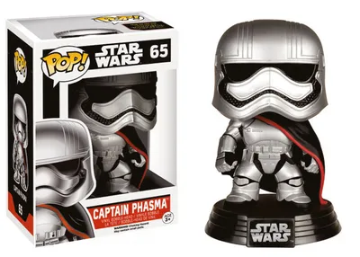 Zdjęcie produktu dla FUNKO Figure Pop! Star Wars - Captain Phasma, Figurka kolekcjonerska, Film i Seriale
