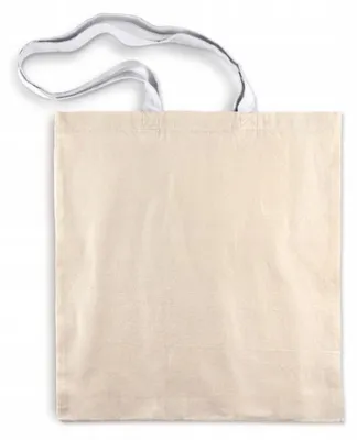 Produktbild von Allbag Einkaufstasche Baumwolle 38x42 cm Ecru mit Henkel