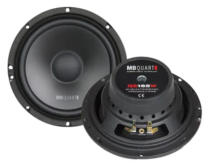 Produktbild von MB Quart Lautsprecher Paar QS-165W 16,5cm Tief Mitteltöner 3 Ohm 90 WRMS Bass