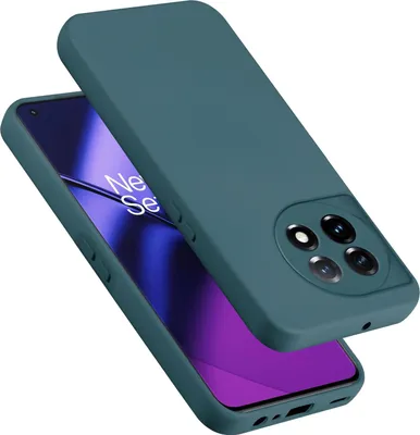 Produktbild von Cadorabo Hülle für OnePlus 11 5G Hülle Silikon Handyhülle Case aus flüssigem Silikon, Kratzfeste und stoßfeste Schutzhülle für OnePlus 11 5G