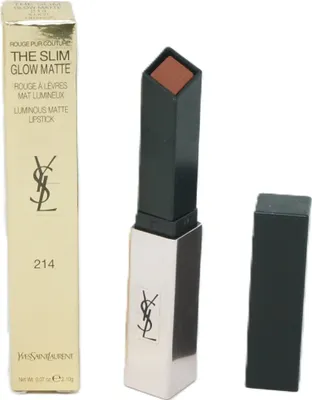Image de Yves Saint Laurent The Slim Glow Matte Lippenstift 2,1g Illicit Orange 214