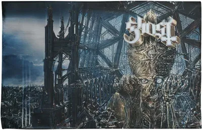 Produktbild von Ghost Flagge  Impera multicolor Band-Merch, Bands 100% Polyester Standard