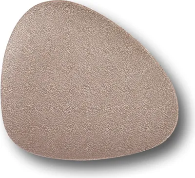 Produktbild von Untersetzer Set Kunstleder Taupe ZELLER Present
