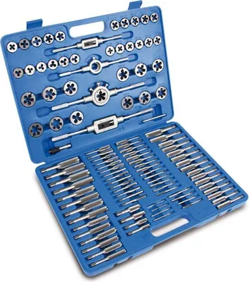 Obrázek produktu pro BGS-900 Sada pro řezání závitů v palcích a metrických soustavách kombinovaná 110 ks.