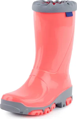 Produktbild von Ladeheid Kinder Mädchen Jungen Gummistiefel Regenschuhe LARB015 (Lachs, 25)