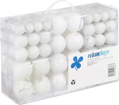 Image de Boules de sapin de Noël par lot de 100