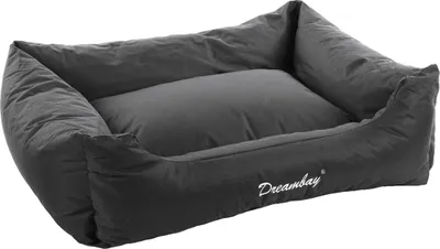 Produktbild von Flamingo Bett Dreambay schwarz, Maße: 100 x 80 x 25 cm