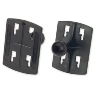 Produktbild von HR Adapterplatte 1739 - Kugel Ø 17 mm - f. Garmin aera-dezl-nüvi-street Pilot-zumo Navis - schwarz
