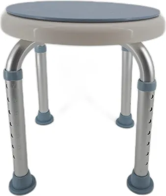 Produktbild von HENGMEI 360°Drehbarer Duschhocker Duschstuhl Badehocker Höhenverstellbar Badhocker Duschhilfe Duschsitz Badsitz