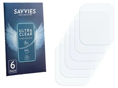 Produktbild von 6x Für Banlvs CS2PRO 1.85" Schutzfolie Savvies Displayschutz Display Schutz Folie Klar Transparent