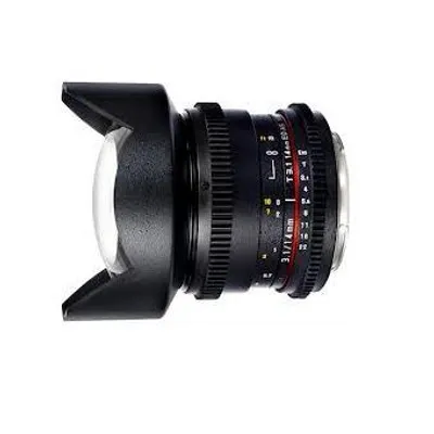 Produktbild von Samyang 14 / T3.1 ED AS IF UMC Vdslr Super-Wide-Objektiv fÃ1/4r Nikon F Spiegelreflexkameras, F3,1, Vollformatsensor, 77 mm Filterdurchmesser
