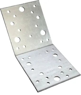 Produktbild von BKshop | Winkel - Winkeleisen - 105x105x90 mm - Verzinktes Winkeleisen 2,5 mm - Winkeleisen aus Edelstahl - Winkelverbinder - Holzverbinder - 135°