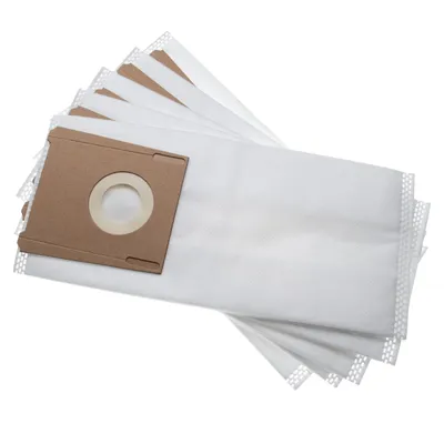 Produktbild von vhbw 5x Turbofilter Ersatz für Bosch 2605411225 für Schwingschleifer, Exzenterschleifer - Mikrovlies-Staubbeutel Set, Weiß