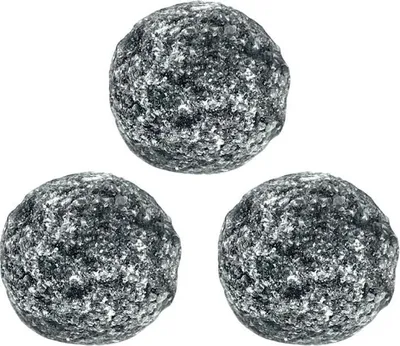 Produktbild von Black Death Ultra Sour Candy – The World's Sourest Lemon Candy Balls | Extreme Sour Challenge | 3 Pieces Bag+Heartforcards Versandschutz