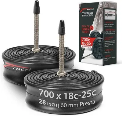 Zdjęcie produktu dla Zawór Presta, dętka rowerowa 700 x 18-25 c - Trwała i niezawodna opona rowerowa