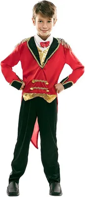 Kinder Kostüm Zirkusdirektor Anton 5-12 Jahre Fasching Karneval Mottoparty Moderator Uniform