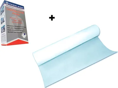 Obrázok produktu pre 1x Sklovoľnový rohož 45 g/m², náterová rohož, umývateľná, 50 m² + lepidlo na rohože